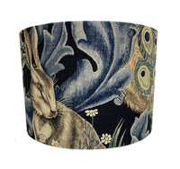 Thumbnail for William Morris - Forest - Indigo - Lampshade Stunning Handmade