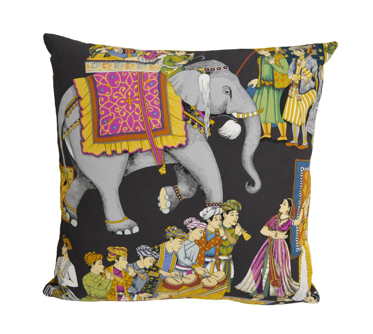 Manuel Canovas - Kalinda - Paon - Vibrant Indian Inspired Designer Cushion Cover - Handmade Throw Pillow - Designer Home Decor