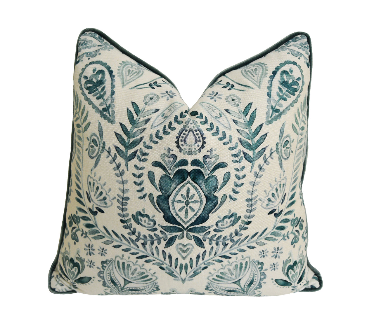 Bluebellgray - Aria - Teal - Cushion Cover Pillow Throw Designer Home Decor