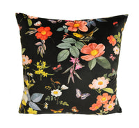 Thumbnail for Clarke & Clarke - Ava Velvet - Black - Velvet Cushion Cover Throw Pillow Designer Home Decor