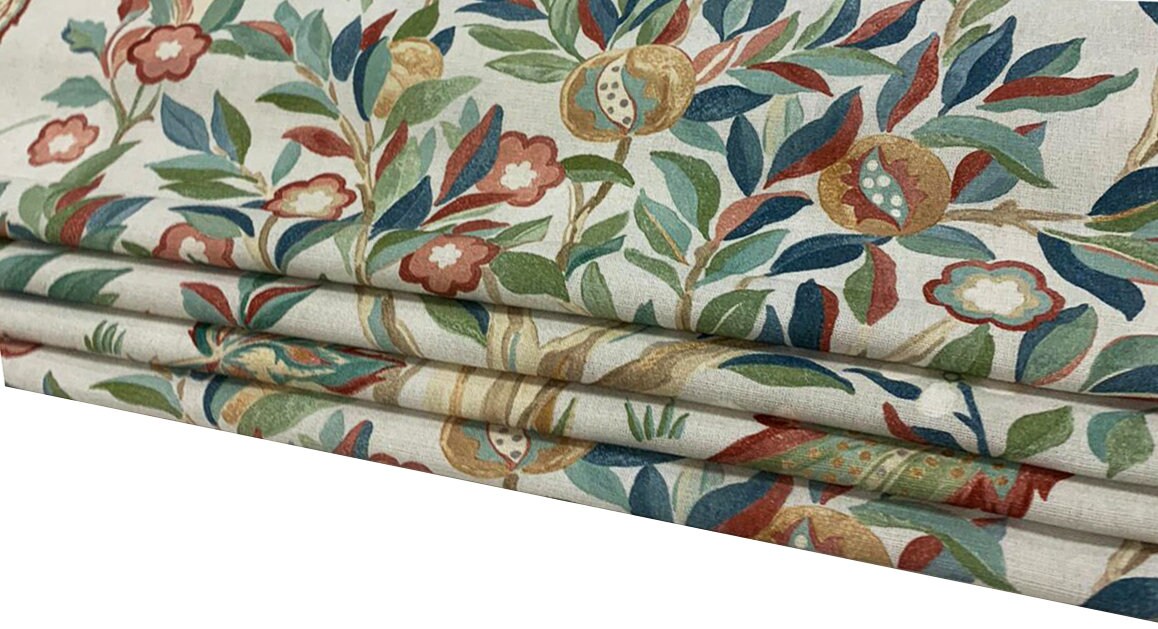 William Morris - Melsetter - Linen - Made To Measure Professionally Made Roman Blind