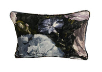 Thumbnail for Clarke & Clarke - Floretta - Blush / Charcoal - Stunning Luxurious Floral Cushion Cover Throw Pillow Designer Home Decor