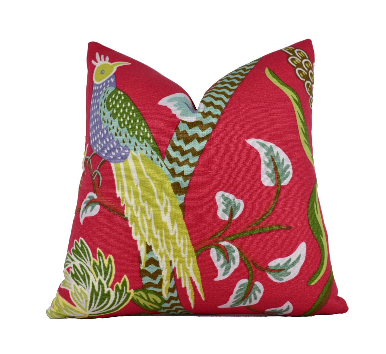 Thibaut - Janta Bazaar - Red - Cushion Cover Pillow Throw Designer Home Decor