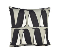 Thumbnail for Scion - Pedro Penguin - Geometric Penguin Cushion Cover - Handmade Throw Pillow Designer Home Decor