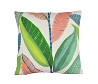 Thumbnail for Scion - Hikkaduwa - Tropicana - Painterly Sri Lankan Banana Leaves Cushion Cover - Handmade Throw Pillow - Designer Home Decor