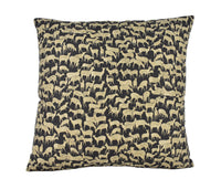 Thumbnail for Schumacher - Fauna - Carbon - Charming & Unique Deer Designer Cushion Cover - Handmade Throw Pillow - Luxury Home Decor