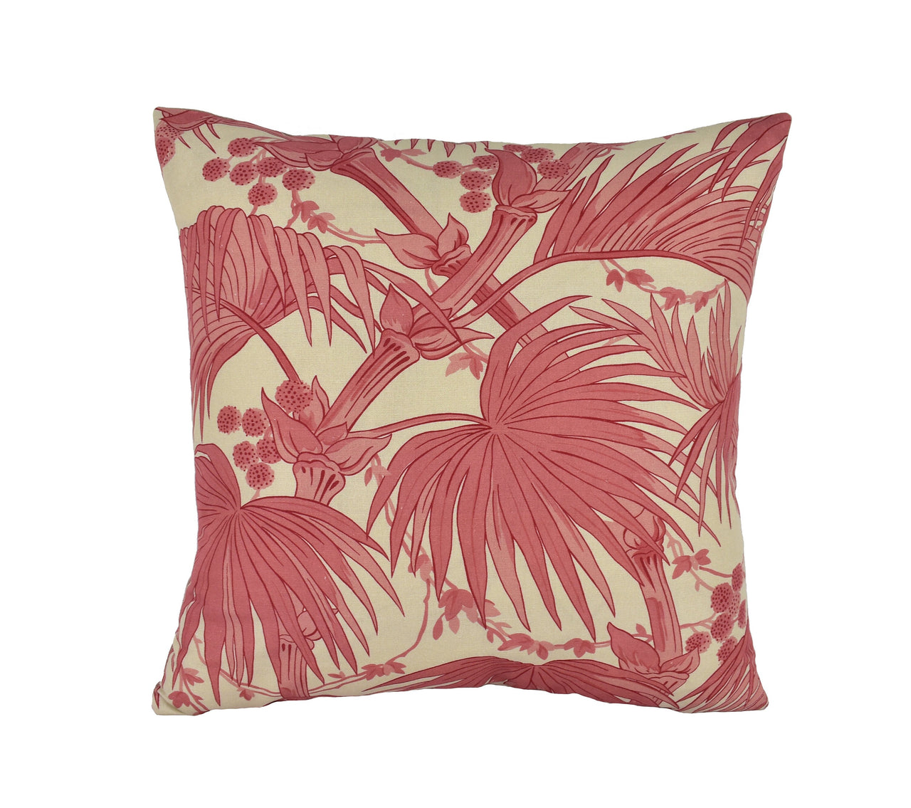 Lee Jofa Las Palmas Red Cushion Cover Pillow Throw Designer Home Decor