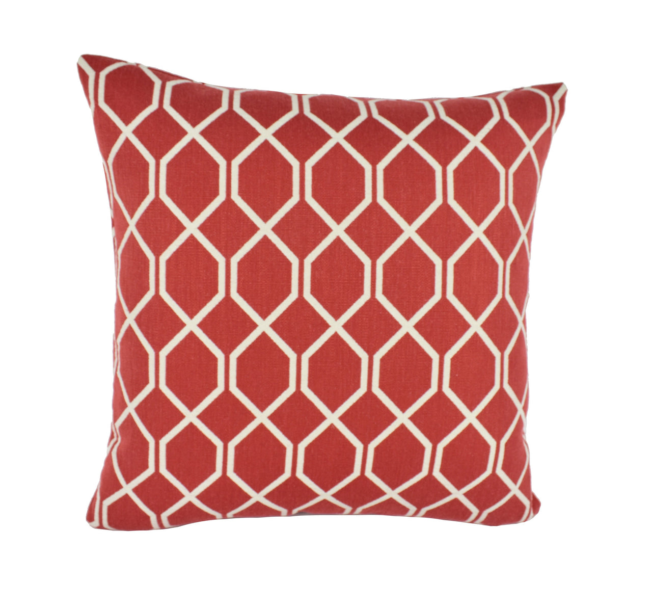 Sanderson - Botanic Trellis - Bengal Red - Cushion Cover Throw Pillow Designer Home Decor