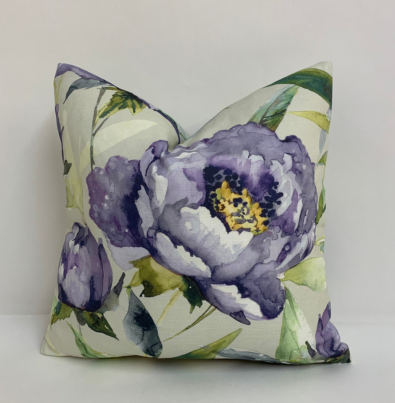 Voyage - Earnley - Bluebell - Beautiful Floral Bloom Cushion Cover - Handmade Throw Pillow Designer Home Decor - Scatter Cushion