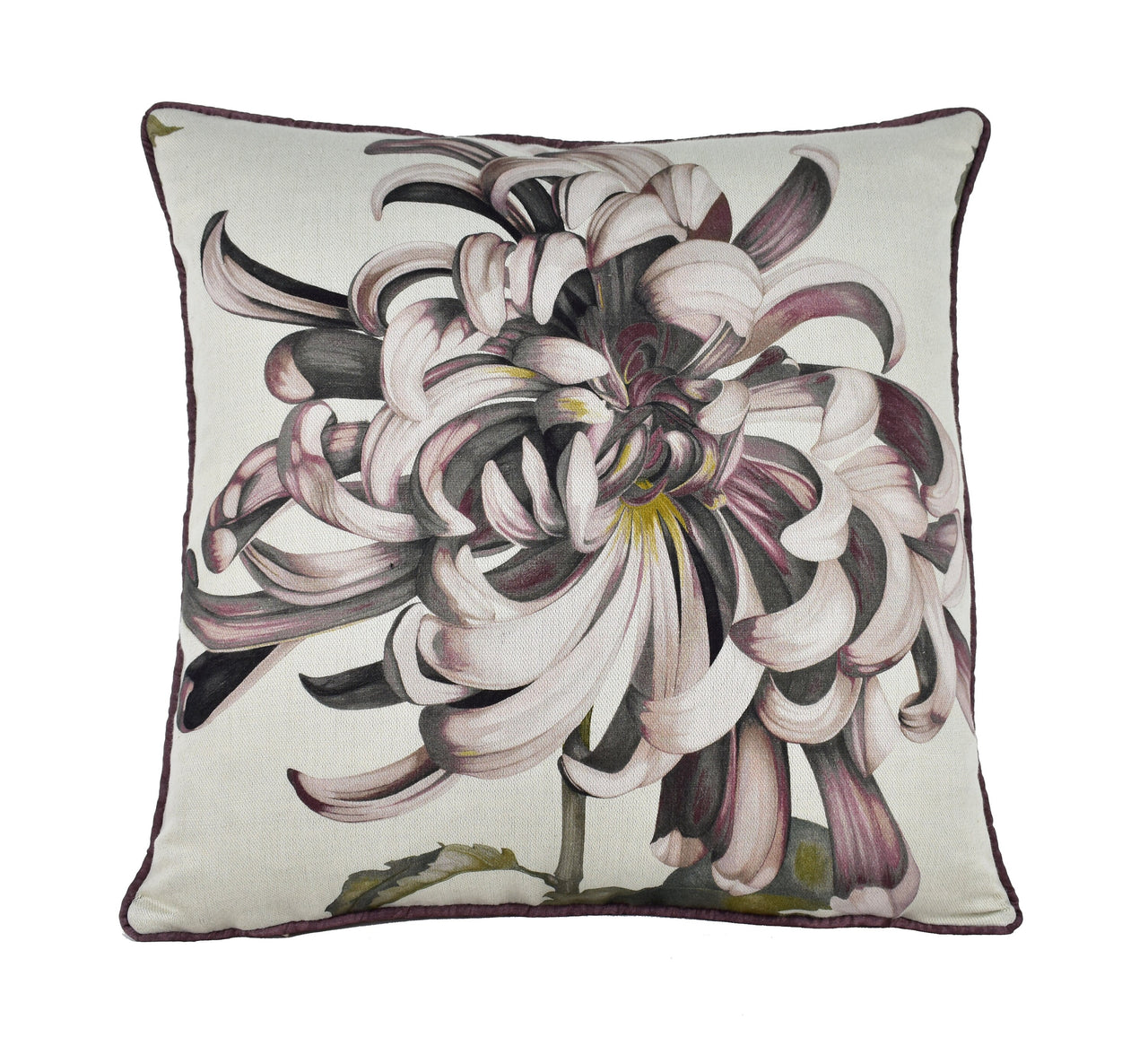 Zoffany - Evelyn - 3 Colourways Available - Rose Quartz / Koi Vine Black / Tigers Eye - Floral Cushion Cover - Handmade Designer Pillow