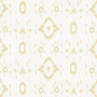 Thumbnail for Veere Grenney for Schumacher - Tabitha - Straw - Versatile Exotic Ikat Designer Cushion Cover - Handmade Throw Pillow - Luxury Home Decor