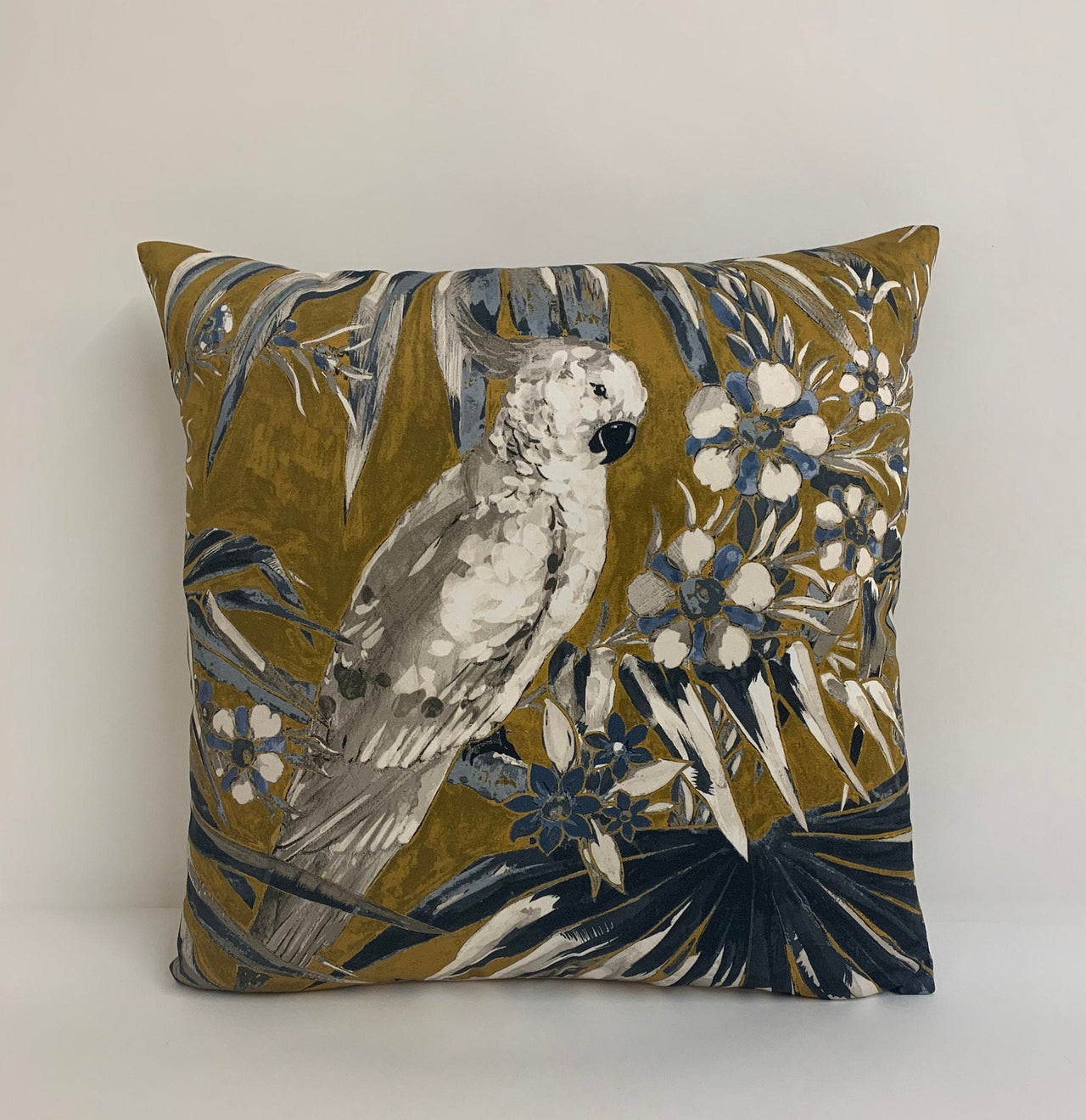 Weymss Aves 02 Brass - Cushion Cover Pillow Throw Designer Home Decor