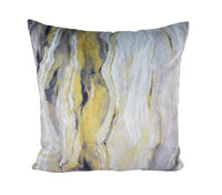 Thumbnail for Prestigious - Lava - Gilt - Marbled & Metallic Luxurious Velvet Cushion Cover - Handmade Throw Pillow Designer Home Decor