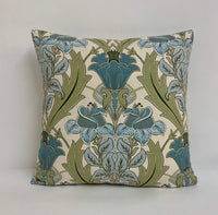 Thumbnail for ILiv - Acanthus - Cornflower - Stunning Art Deco Designer Cushion Cover Home Decor Throw Pillow