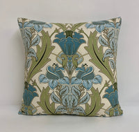 Thumbnail for ILiv - Acanthus - Cornflower - Stunning Art Deco Designer Cushion Cover Home Decor Throw Pillow