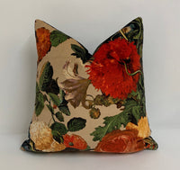 Thumbnail for G P & J Baker - Mulberry Home  Fabric - Floral Pompadour  Velvet A Stunning Fabric - Cushion/pillow throws - Many Sizes Available