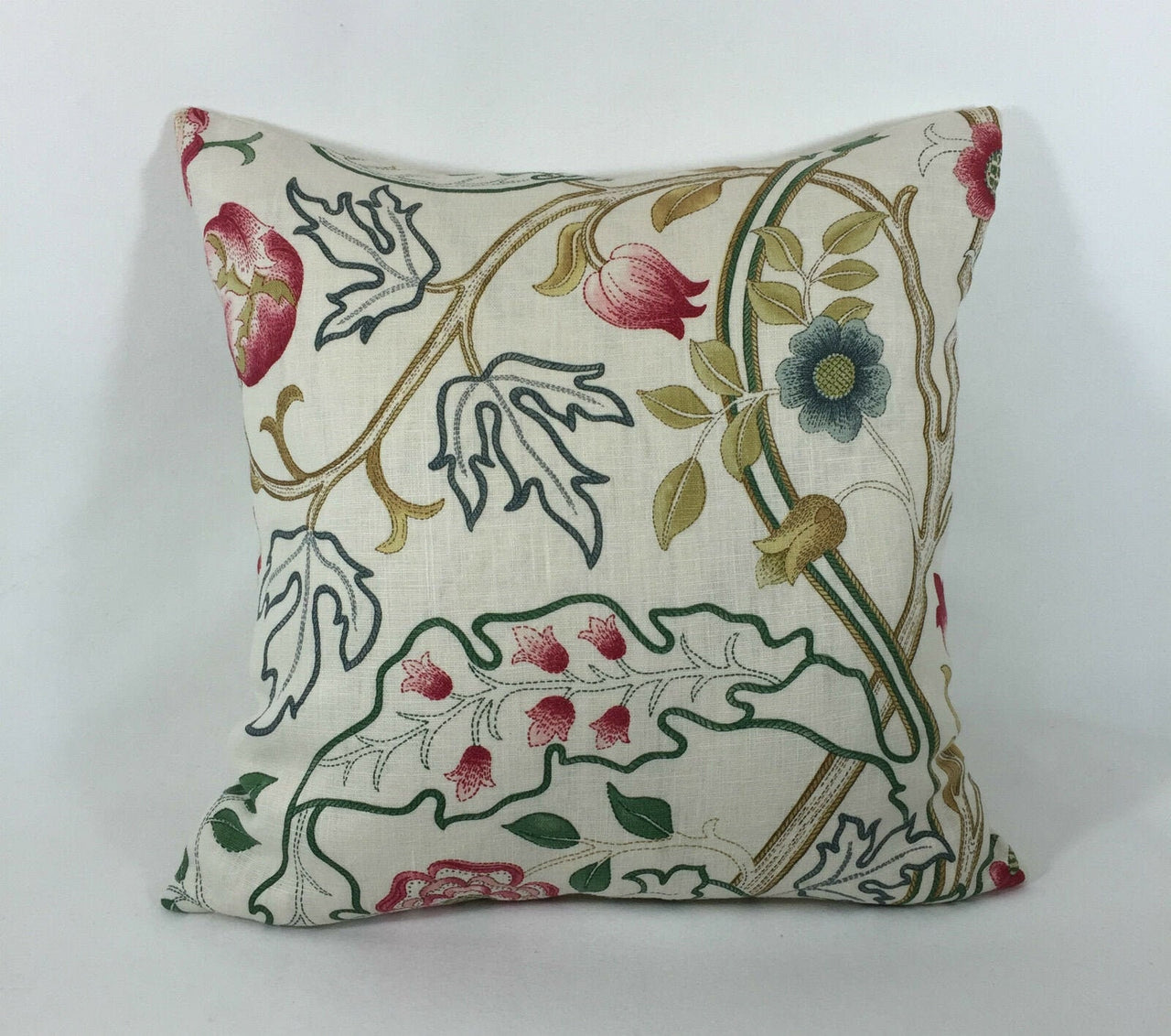 William Morris - Mary Isobel - Pink / Ivory - Cushion Cover Throw Pillow Designer Home Decor