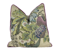 Thumbnail for Anna French x Thibaut - Fairbanks - Plum - Savoy Collection - Stunning Cushion Cover Pillow Throw Designer Home Decor