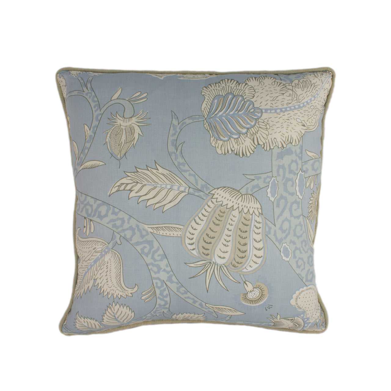 Thibaut  - Macbeth - Aqua - Cushion Cover Pillow Throw Designer Home Decor