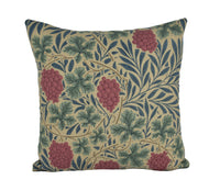 Thumbnail for William Morris - Vine - Russet / Heather - Cushion Cover Throw Pillow Designer Home Decor