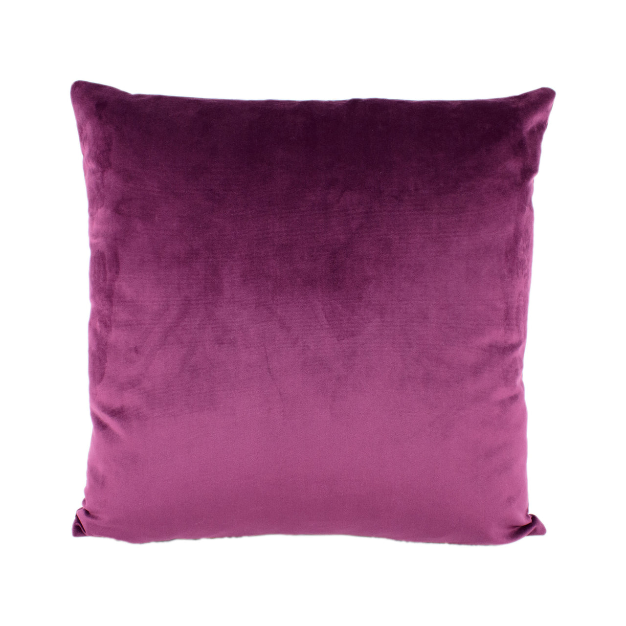 Stunning Damson Purple Designer Velvet Cushion Cover - Handmade Throw Pillow Designer Home Decor