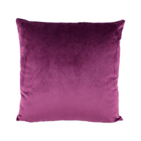 Thumbnail for Stunning Damson Purple Designer Velvet Cushion Cover - Handmade Throw Pillow Designer Home Decor