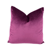 Thumbnail for Stunning Damson Purple Designer Velvet Cushion Cover - Handmade Throw Pillow Designer Home Decor