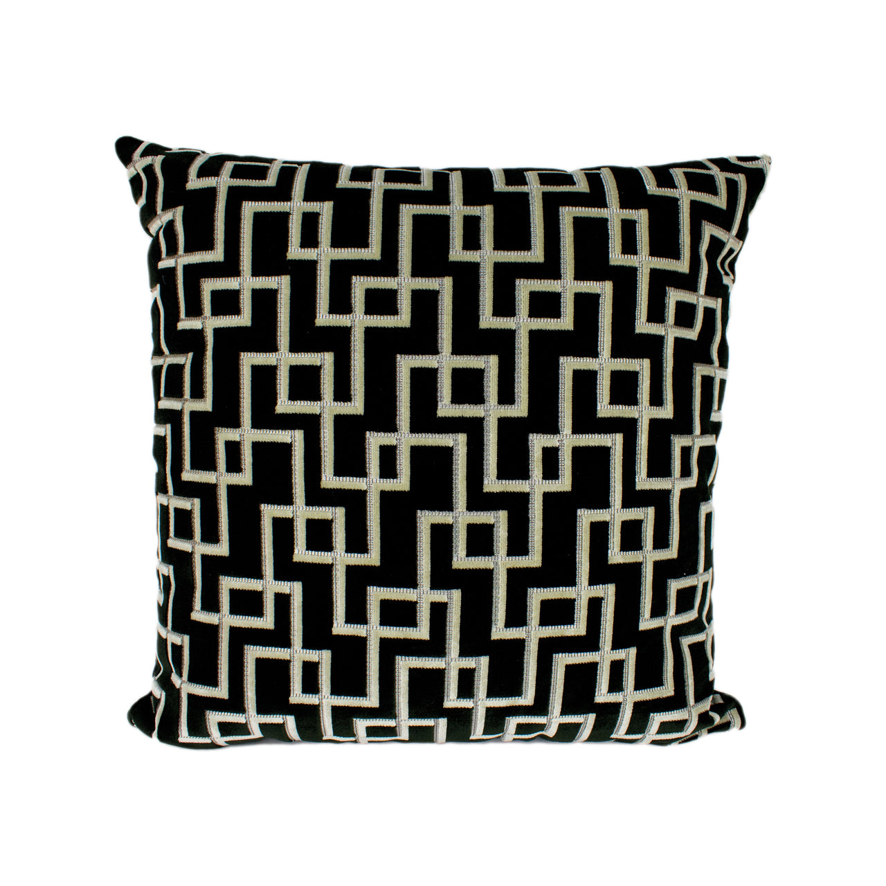 Designers Guild - Jeanneret - Noir - Velvet Designer Cushion Cover Throw Pillow Home Decor