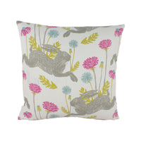 Thumbnail for Clarke & Clarke / Studio G - March Hare - Summer - Stunning Rabbit Cushion Cover Throw Pillow Designer Home Decor