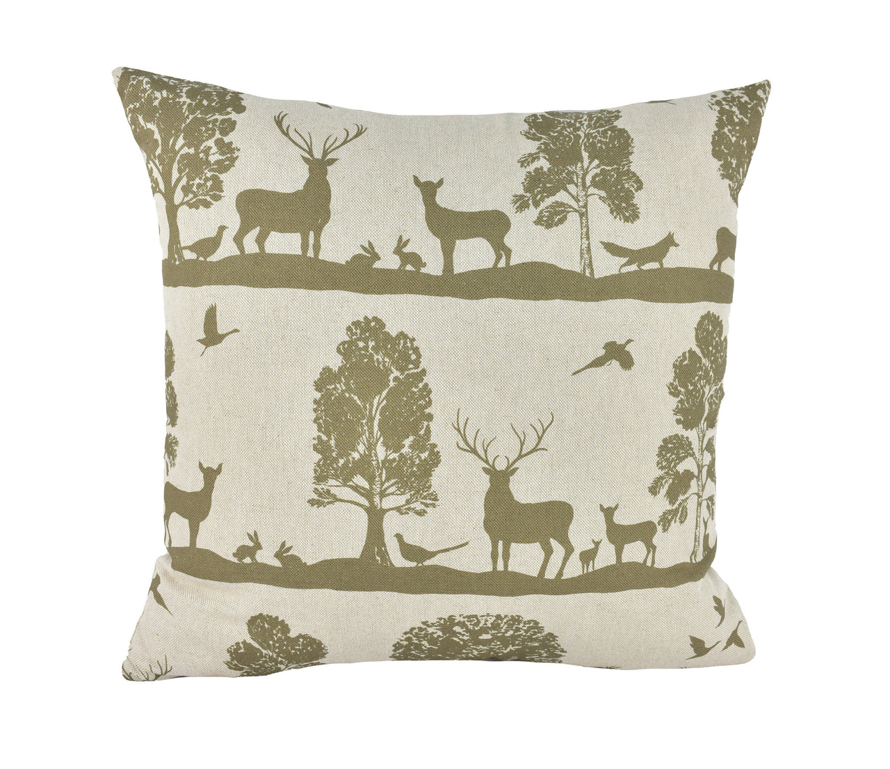 Voyage - Cairngorms - Birch - Wonderful Scottish Highland Fauna & Floral Cushion Cover - Handmade Throw Pillow Designer Home Decor