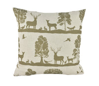 Thumbnail for Voyage - Cairngorms - Birch - Wonderful Scottish Highland Fauna & Floral Cushion Cover - Handmade Throw Pillow Designer Home Decor