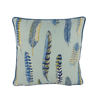 Thumbnail for Sanderson - Lismore - Indigo / Silver - Cushion Cover Throw Pillow Designer Home Decor