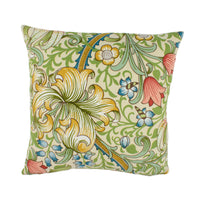 Thumbnail for William Morris - Golden Lily - Green / Gold - Cushion Cover Throw Pillow Designer Home Decor