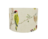 Thumbnail for Sanderson - Woodland Chorus - Linen / Multi  - Lampshade Stunning Handmade