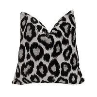 Thumbnail for Clarke & Clarke - BW1039 - Black / White - Stunning Leopard Print Cushion Cover Throw Pillow Designer Home Decor