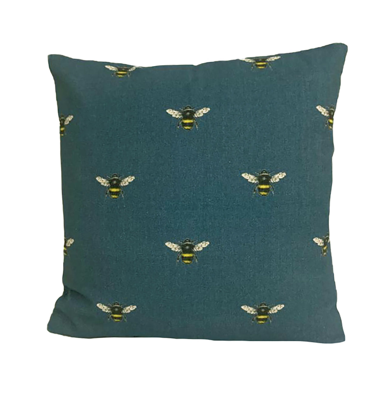 Clarke & Clarke - Abeja - Teal - Cute Bee Cushion Cover Throw Pillow Designer Home Decor