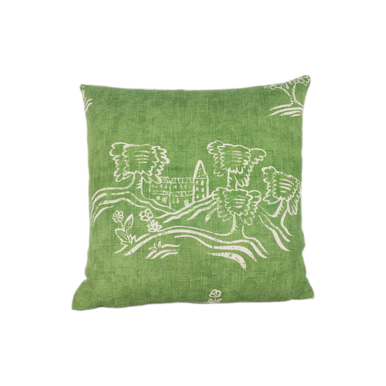 Andrew Martin - Friendly Folk - Basil Green - Stunning Designer Cushion Cover Home Decor Throw Pillow