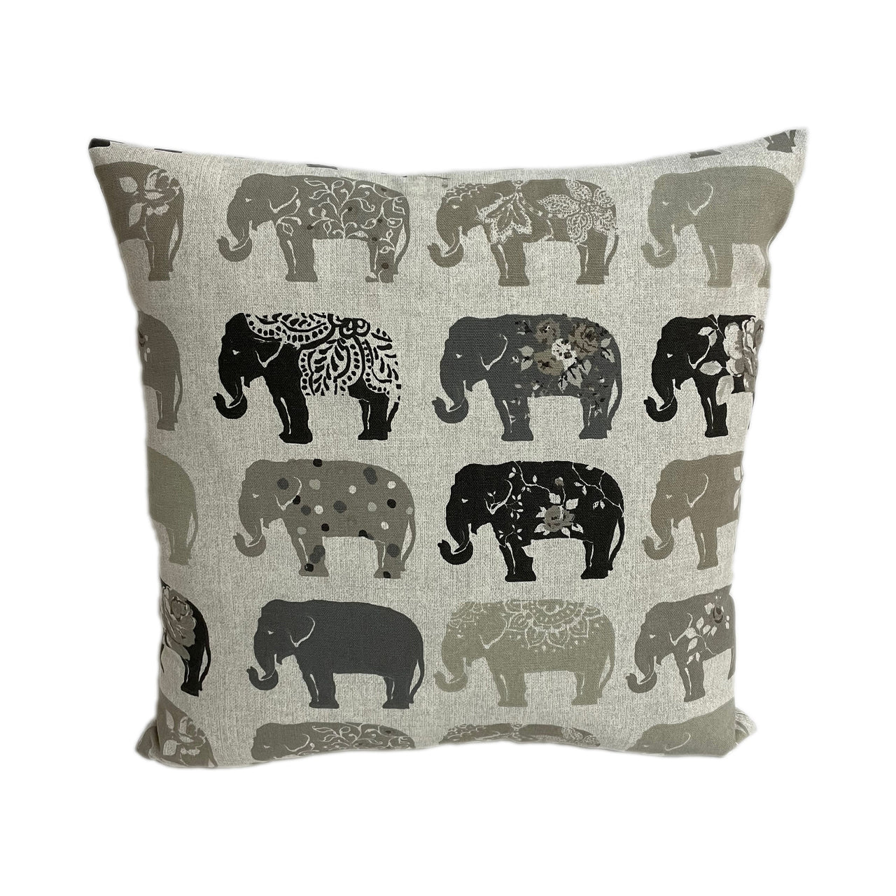 Studio G - Elephants - Natural - Cushion Cover Pillow Throw Stunning Interior Design Home Decor