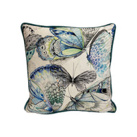 Thumbnail for Designers Guild - Papillons - Cobalt - Stunning Contrast Piped Cushion Cover Throw Pillow Home Decor