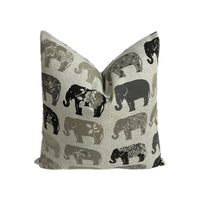 Thumbnail for Studio G - Elephants - Natural - Cushion Cover Pillow Throw Stunning Interior Design Home Decor