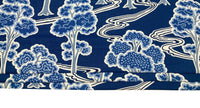 Thumbnail for Schumacher - Tree River - Blue -  Made To Measure Professionally Made Roman Blind