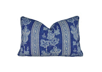 Thumbnail for Kate Forman - Maude - Blue - Self Piped Cushion Cover Pillow Throw Designer Home Decor