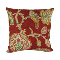 Thumbnail for William Morris - Theodosia - Red - Cushion Cover Classic British Designer Stunning Throw Pillow Home Decor