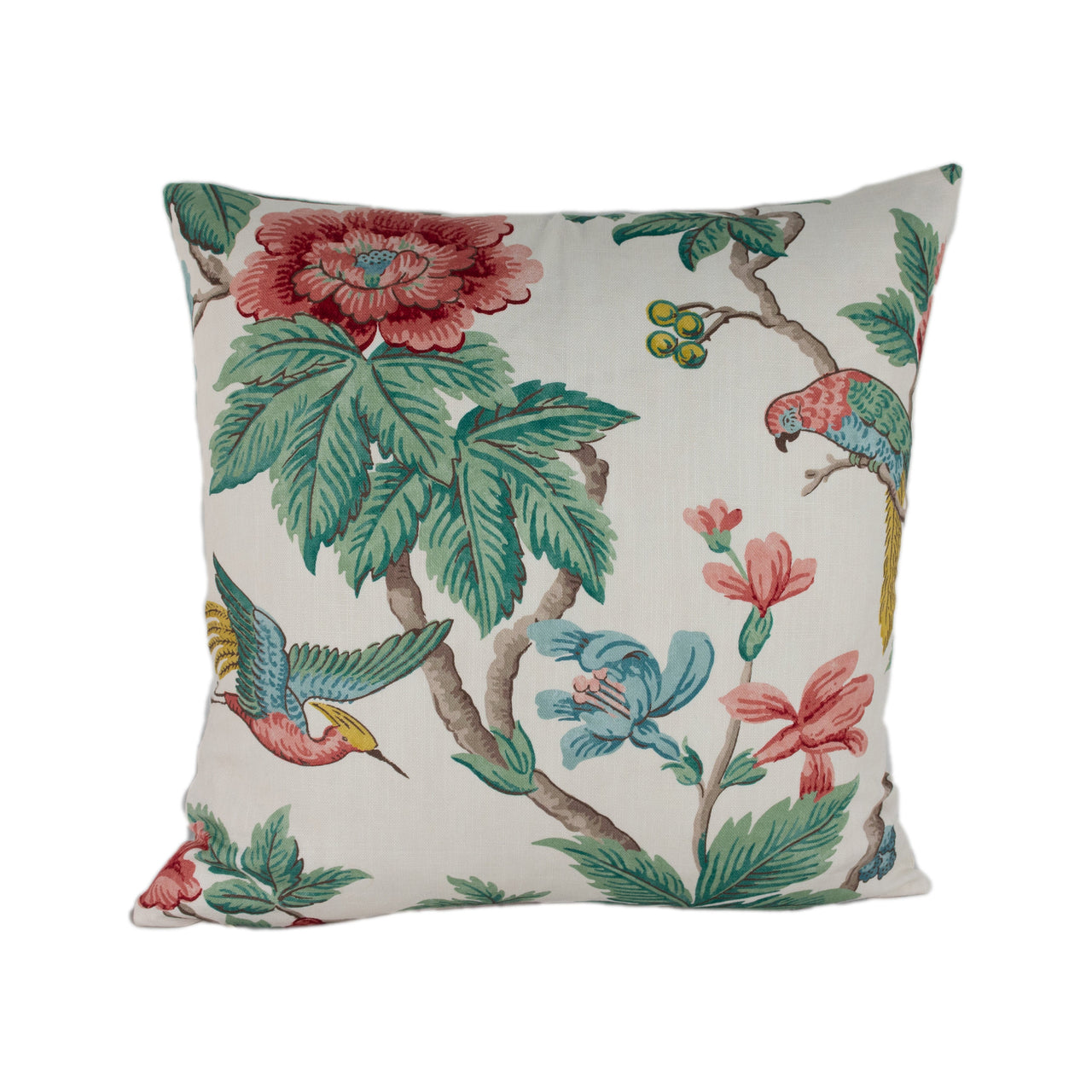 Sanderson - Lophura - Chintz - Cushion Cover Throw Pillow National Trust Design Home Decor