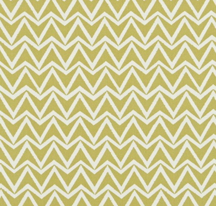 Scion - Dhurrie - 3 Colourways Available - Indigo / Stucco / Sauterine - Chunky Chevron Cushion Cover - Handmade Throw Pillow Designer