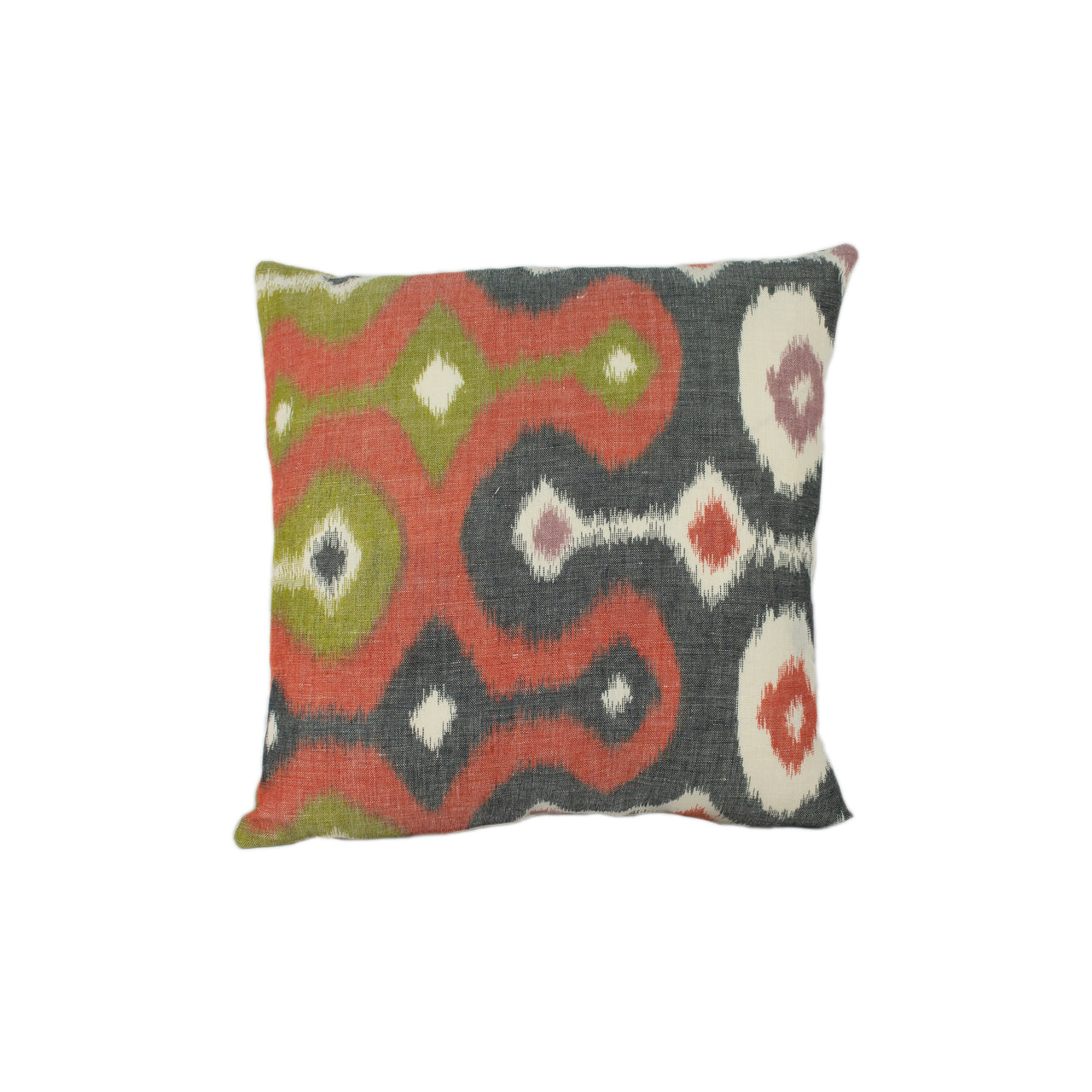 Martyn Lawrence Bullard for Schumacher - Darya Ikat - Caravan - Authentic Ikat Designer Cushion Cover - Handmade Throw Pillow - Luxury Home