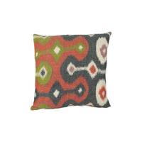 Thumbnail for Martyn Lawrence Bullard for Schumacher - Darya Ikat - Caravan - Authentic Ikat Designer Cushion Cover - Handmade Throw Pillow - Luxury Home