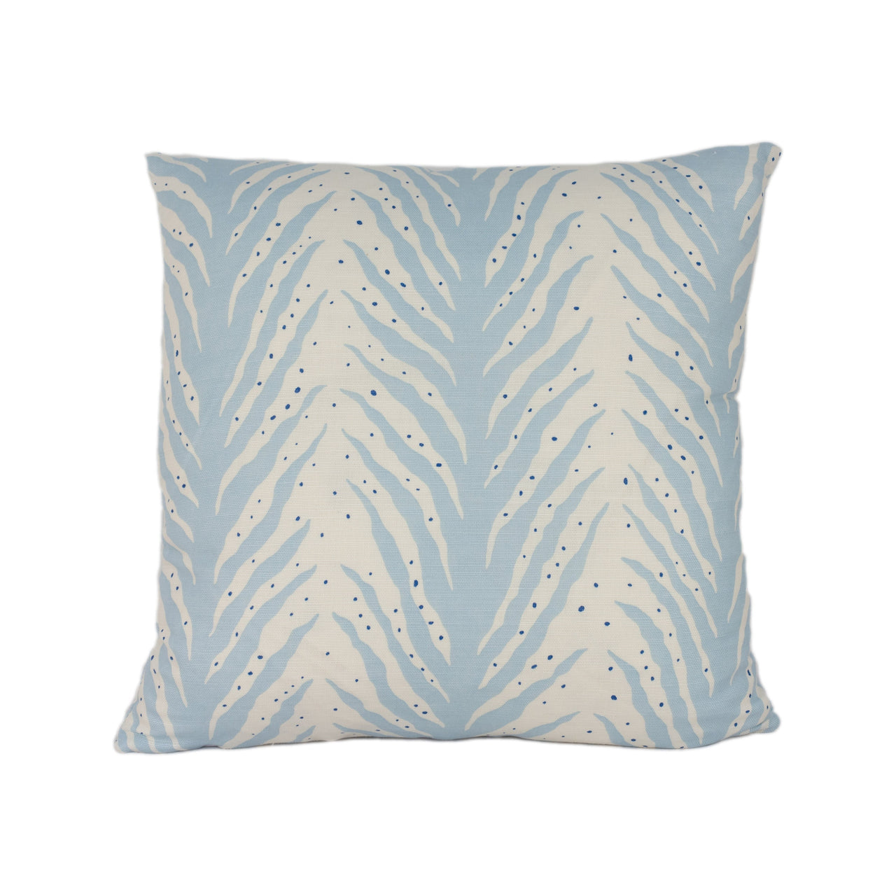 Schumacher - Creeping Fern - Slumber Blue - Fauna Inspired Stripe Designer Cushion Cover - Handmade Throw Pillow - Luxury Home Decor