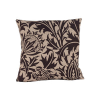 Thumbnail for William Morris & Co - Thistle - Linen / Black -  Cushion Cover Throw Pillow Designer Home Decor