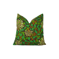 Thumbnail for William Morris - Honeysuckle - Autumn - Cushion Cover Throw Pillow Designer Home Decor